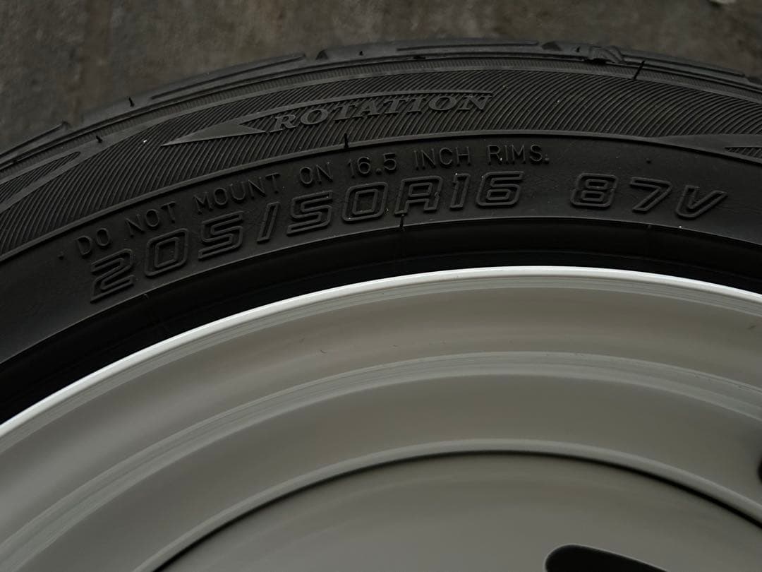 ESB TC-01 ホイール.タイヤセット6穴　中古 8.0j 16in＋15