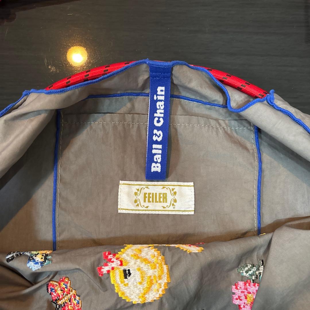 【正規品】フェイラー　ボールアンドチェーン　ハイジ　グレー　ストラップ付