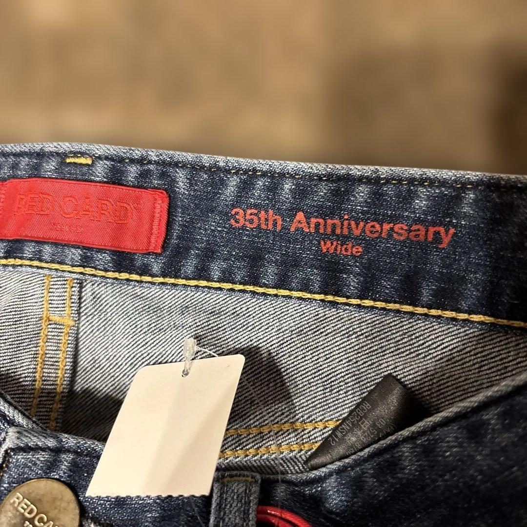 Redcard Tokyo 35th Anniv. Wide ストレートデニム