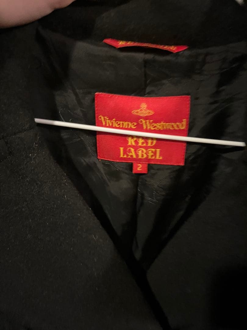 ヴィヴィアン　コート　ブラック