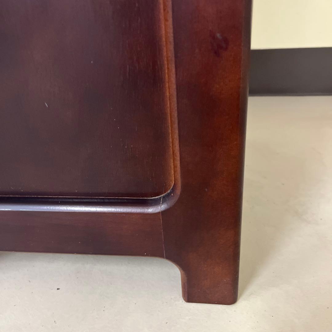 karimoku カリモク家具 飾り台　花台　電話台 昭和レトロ