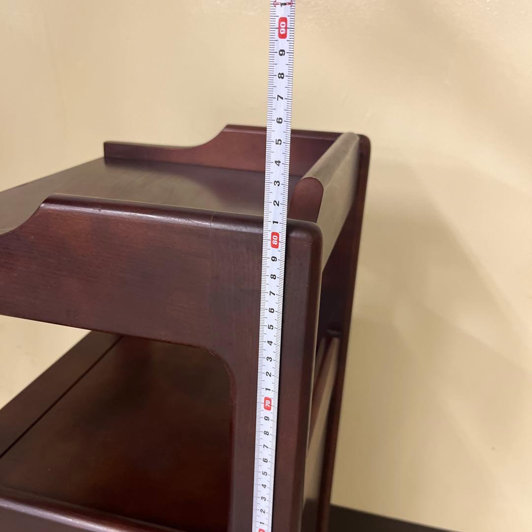 karimoku カリモク家具 飾り台　花台　電話台 昭和レトロ