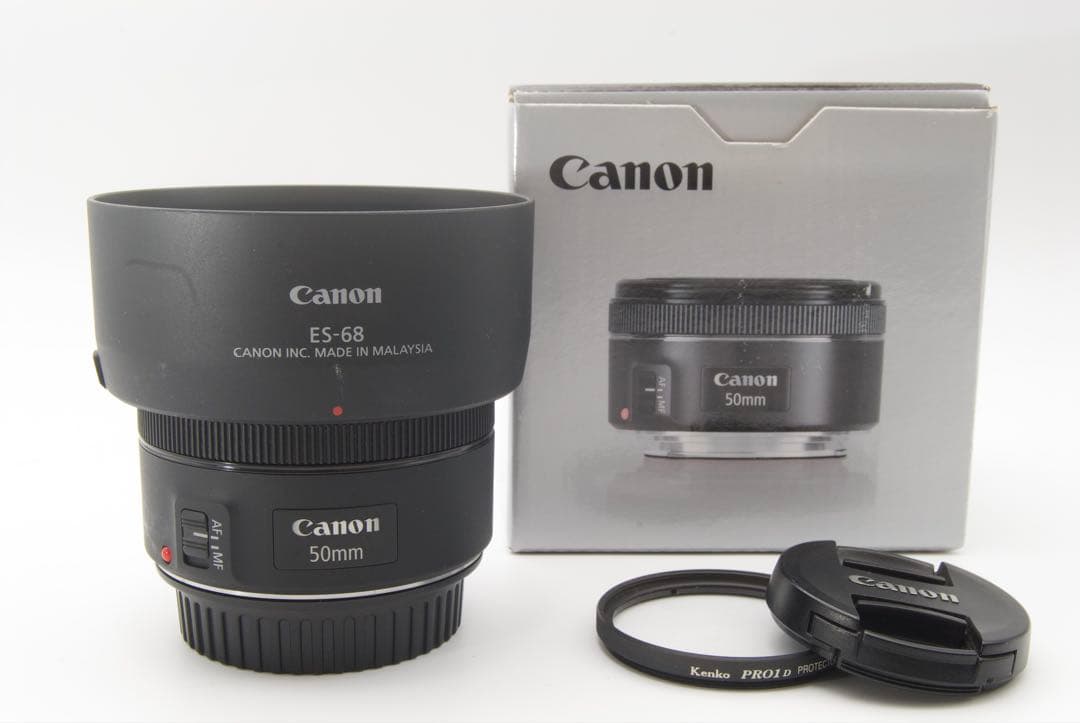 フルセット美品❣️Canon EF 50mm F1.8 STM 神レンズ　単焦点