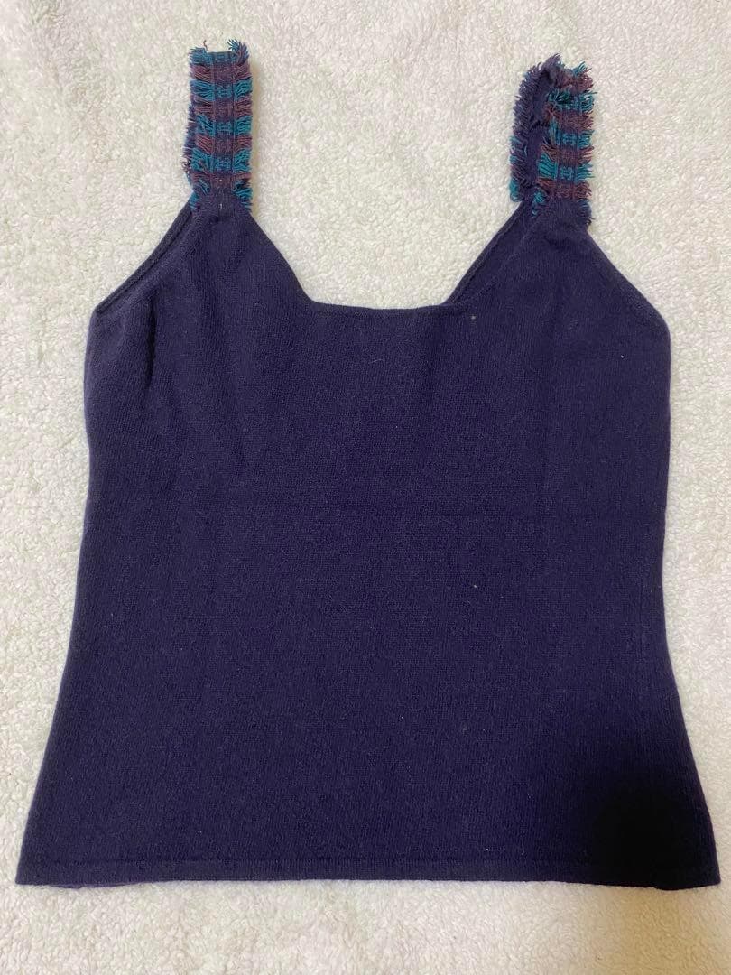 CHANEL シャネル　ニットキャミソール