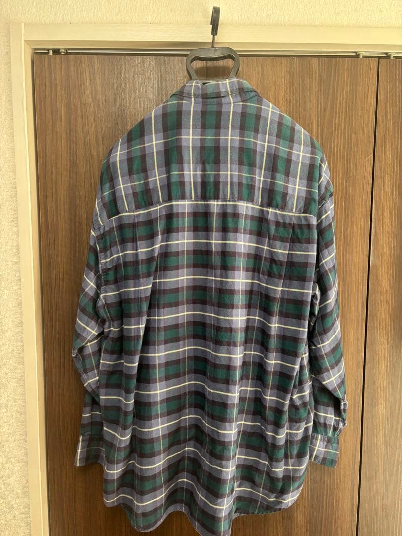 Graphpaper Check Flannel Oversized シャツ