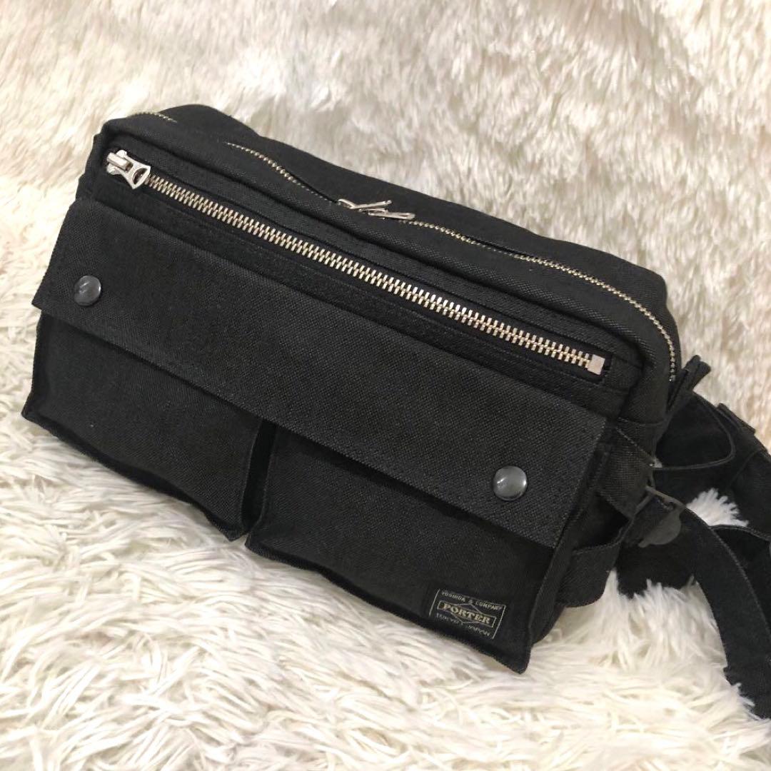 現行・未使用☆ポーター スモーキー デニム　ボディバッグ