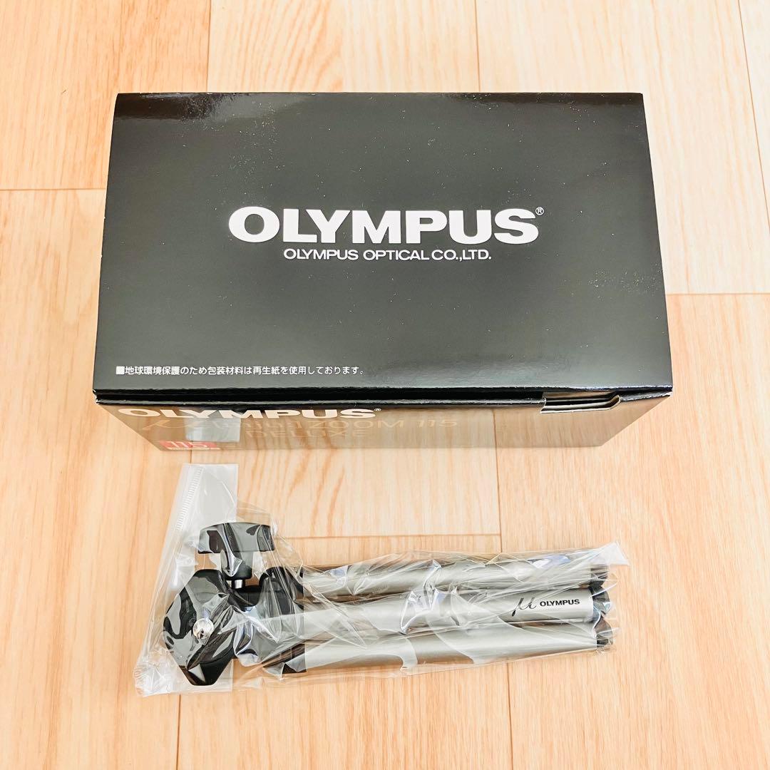 未使用　箱付　OLYMPUS mju ZOOM 115 DELUXE 付属品付