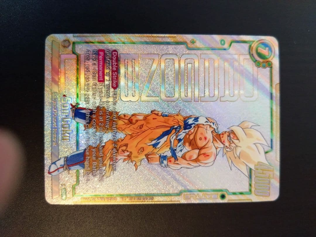 ドラゴンボール　海外製　カード　スーパーサイヤ人　孫悟空