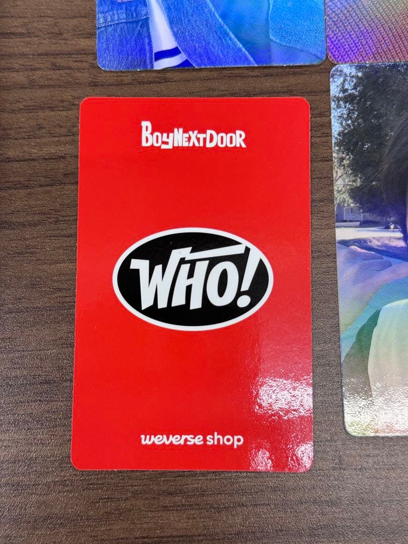 BOYNEXTDOOR WHO weverse global トレカ　6枚セット