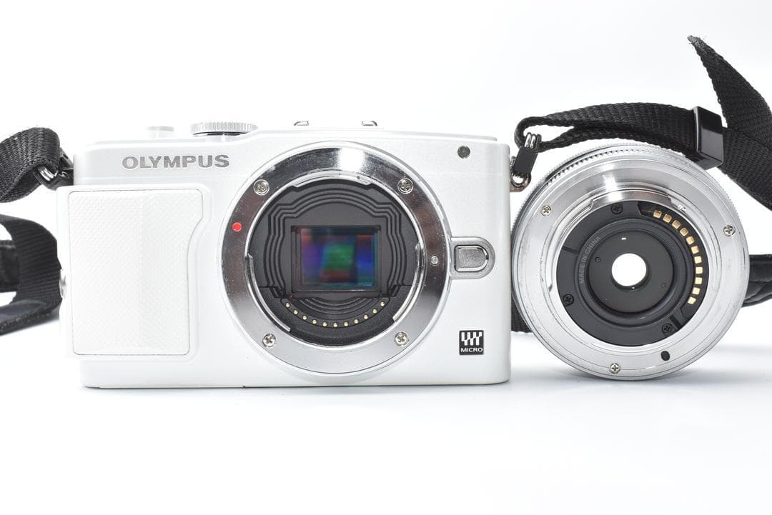 【美品】OLYMPUS PEN E-PL6 ホワイト レンズキット