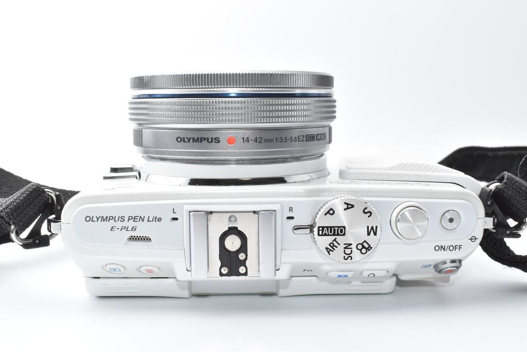 【美品】OLYMPUS PEN E-PL6 ホワイト レンズキット