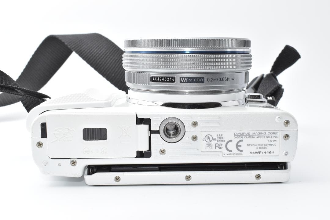 【美品】OLYMPUS PEN E-PL6 ホワイト レンズキット