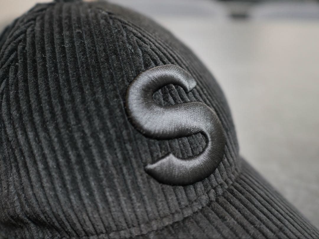 Sacai 24AW コーデュロイキャップ ブラック