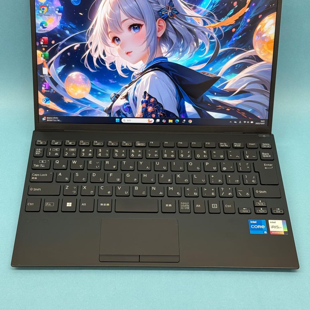 美品830 VAIO PJ i5 第11世代 16GB office 12.5型