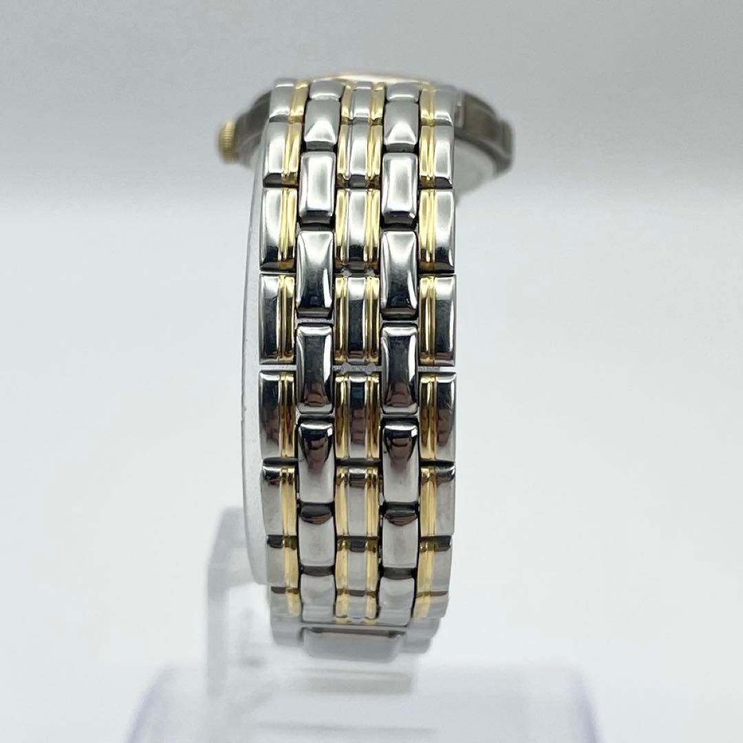 SEIKO LUCENT レディース腕時計 黒文字盤 ゴールドコンビ 稼働品