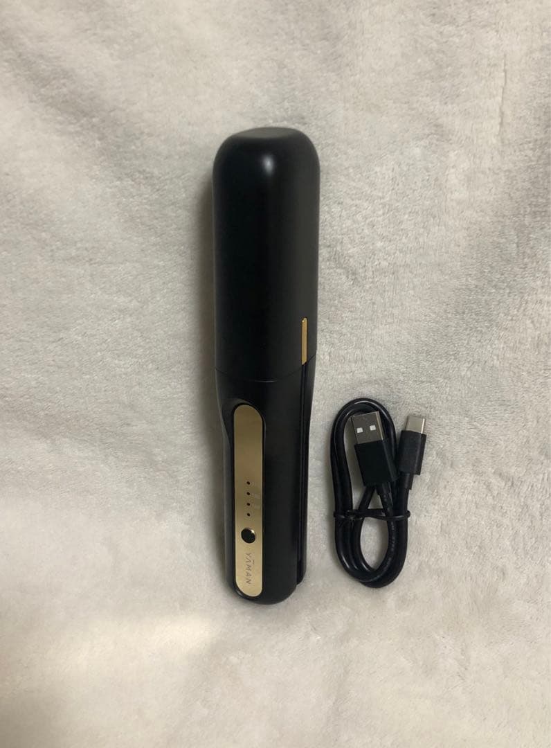 美品 YA-MAN ヴェーダ ヘアボリューマー ヘアアイロン ストレート