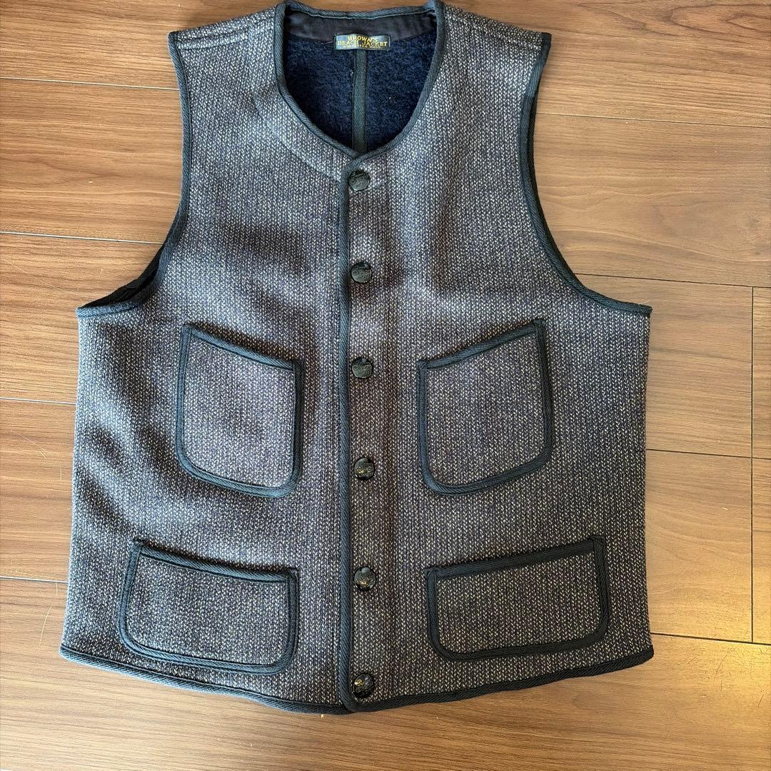 BROWN'S BEACH JACKET ブラウンズビーチ　ベスト