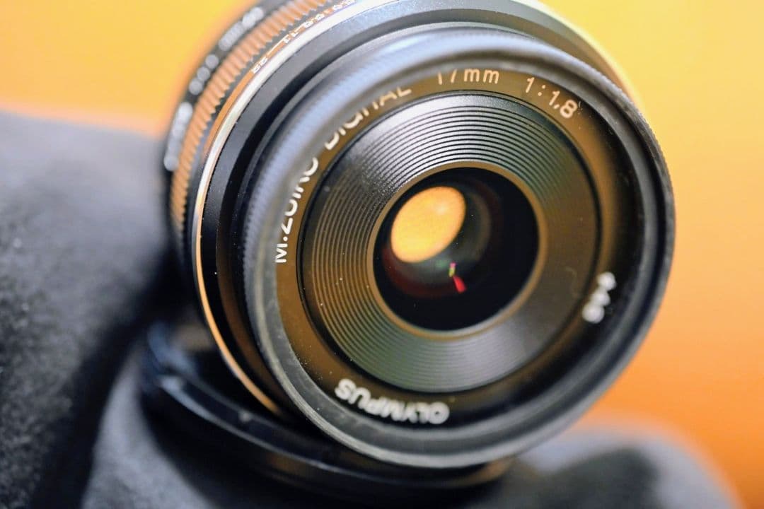 美品 OLYMPUS DIGITAL 17mm F1.8+PRF-D48 PRO