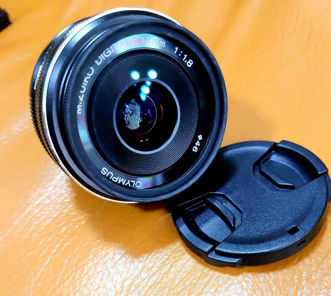 美品 OLYMPUS DIGITAL 17mm F1.8+PRF-D48 PRO