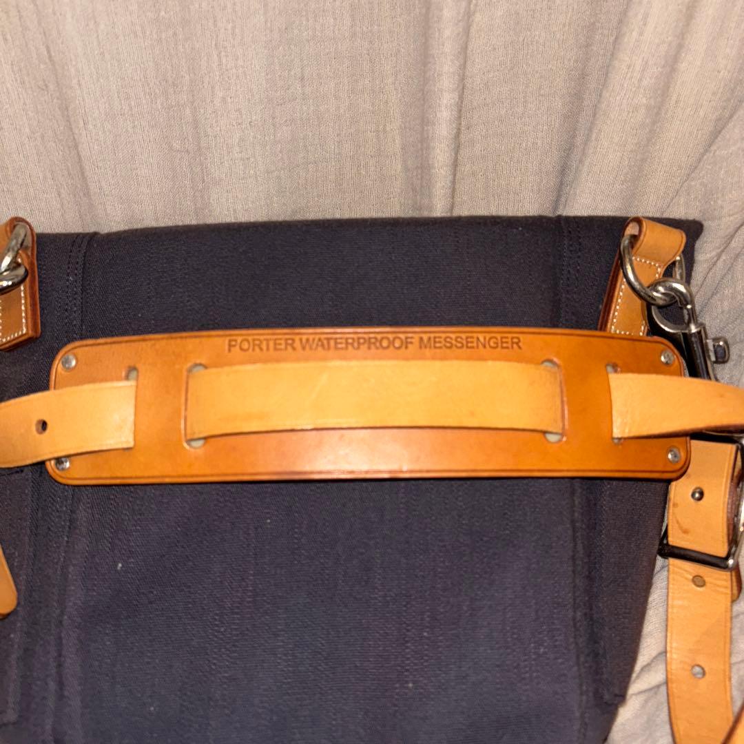 PORTER MAGNUM SHOULDER BAG(S) 防水 ネイビー