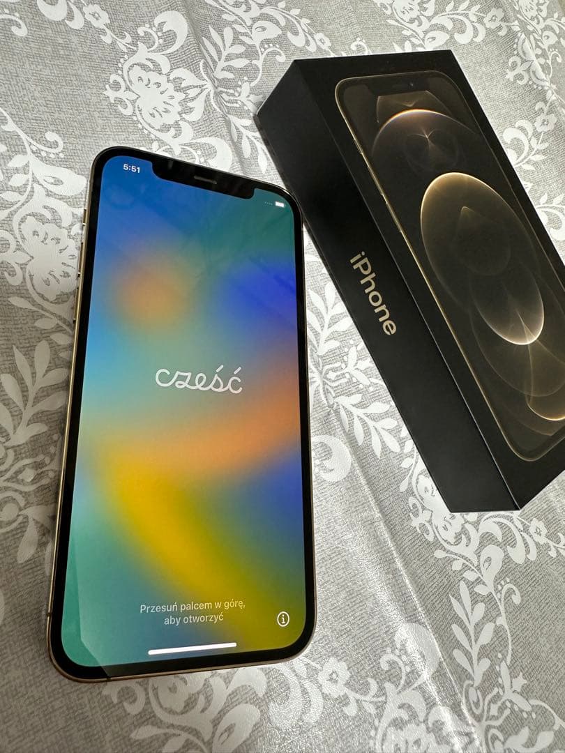 【超美品】iPhone 12 pro ゴールド 256GB 箱付き