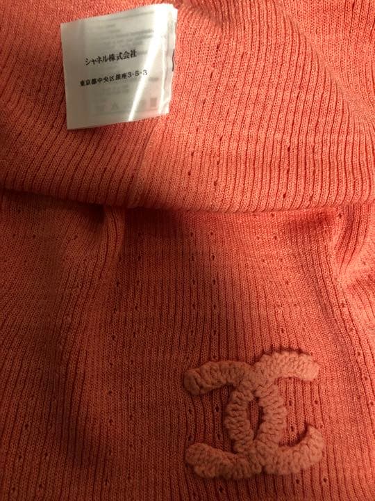 シャネルCCマークニット