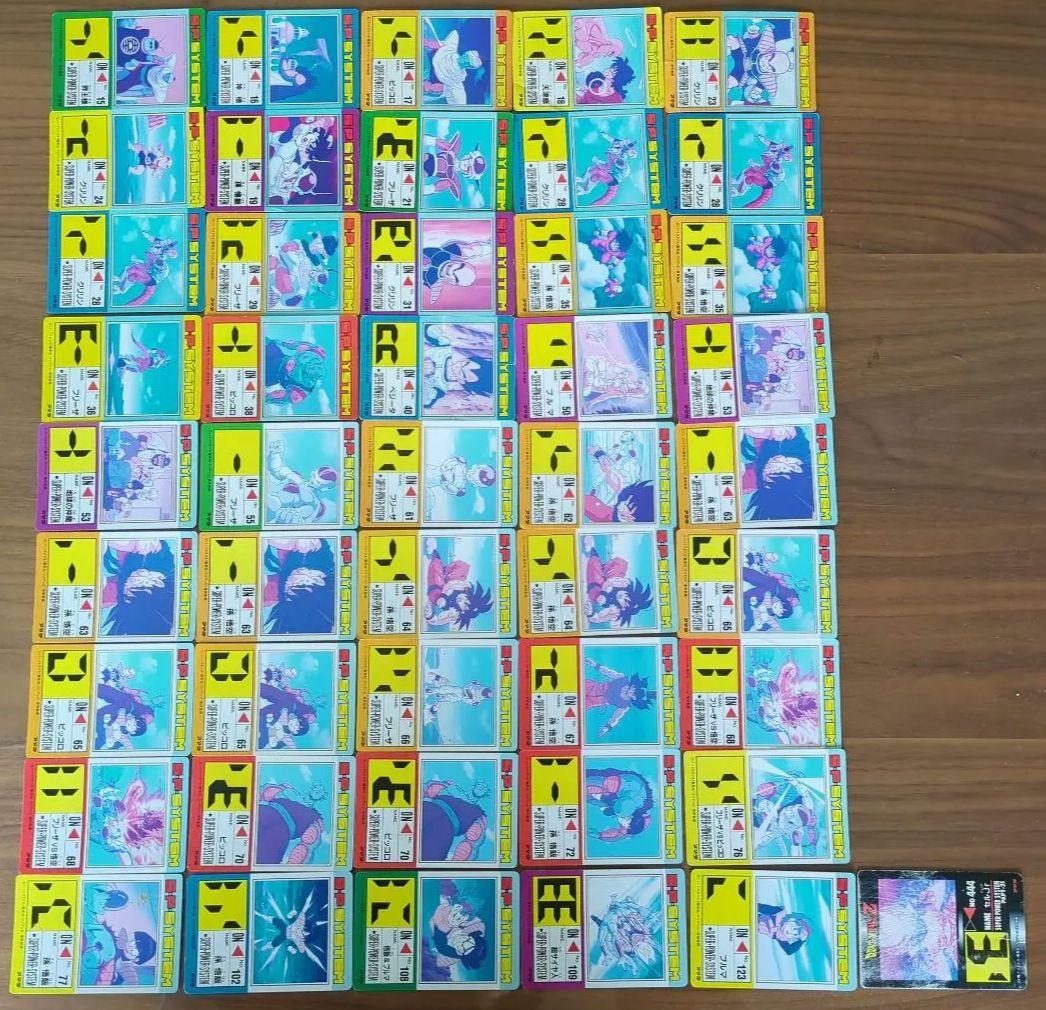 ドラゴンボールＺ　カードダス　アマダ　まとめ売り　４６枚　専用スリーブ付