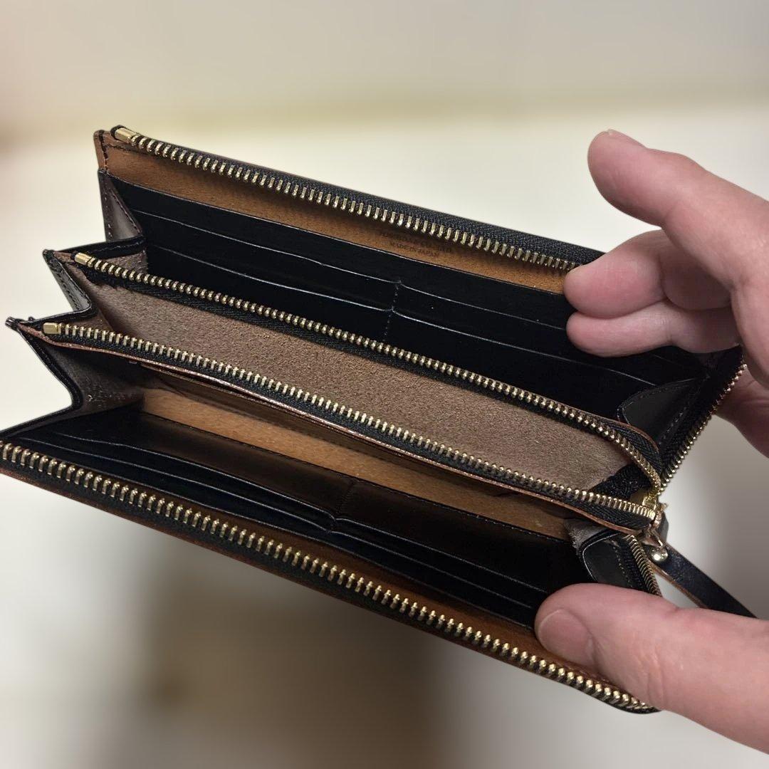 PORTER ブラック レザー 長財布