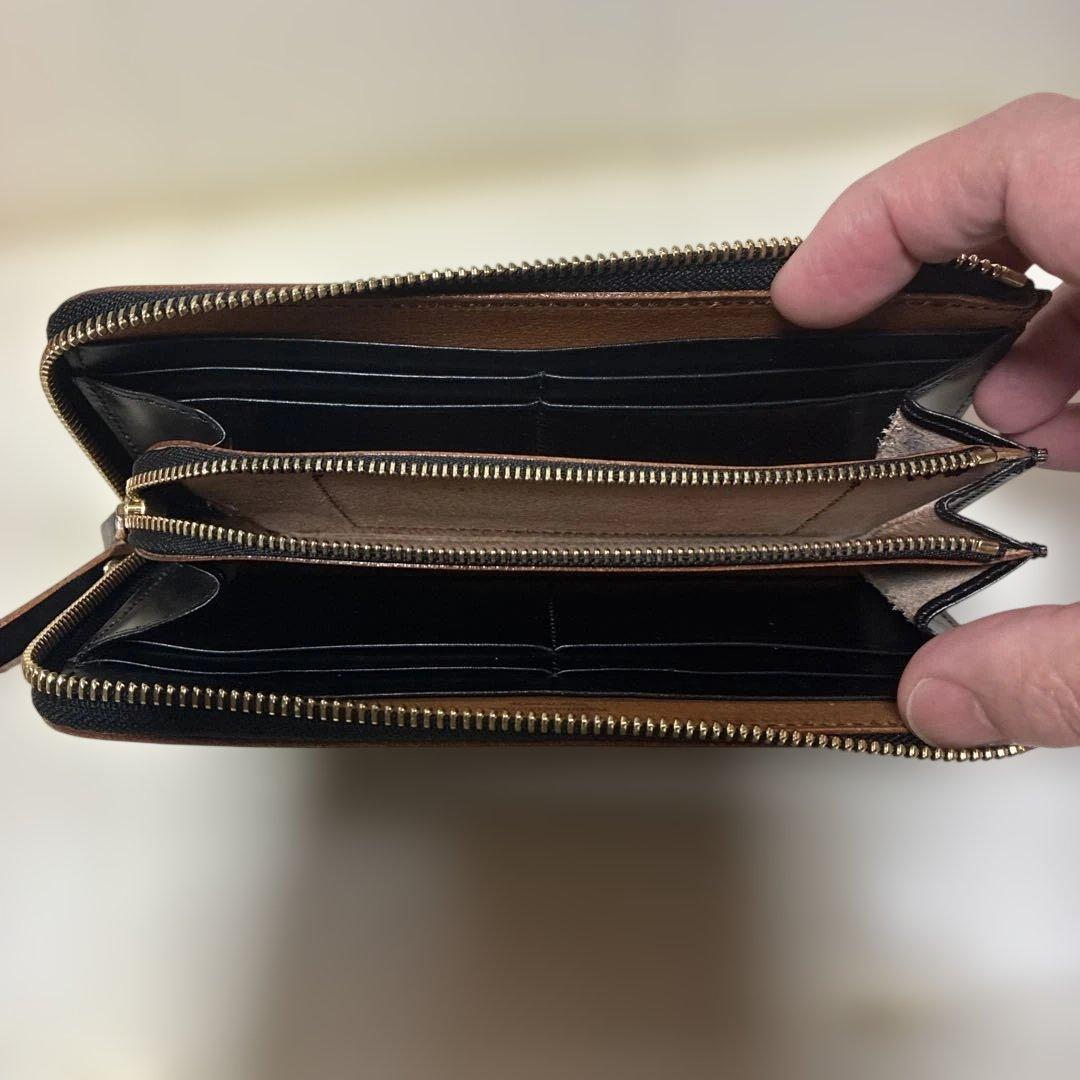 PORTER ブラック レザー 長財布