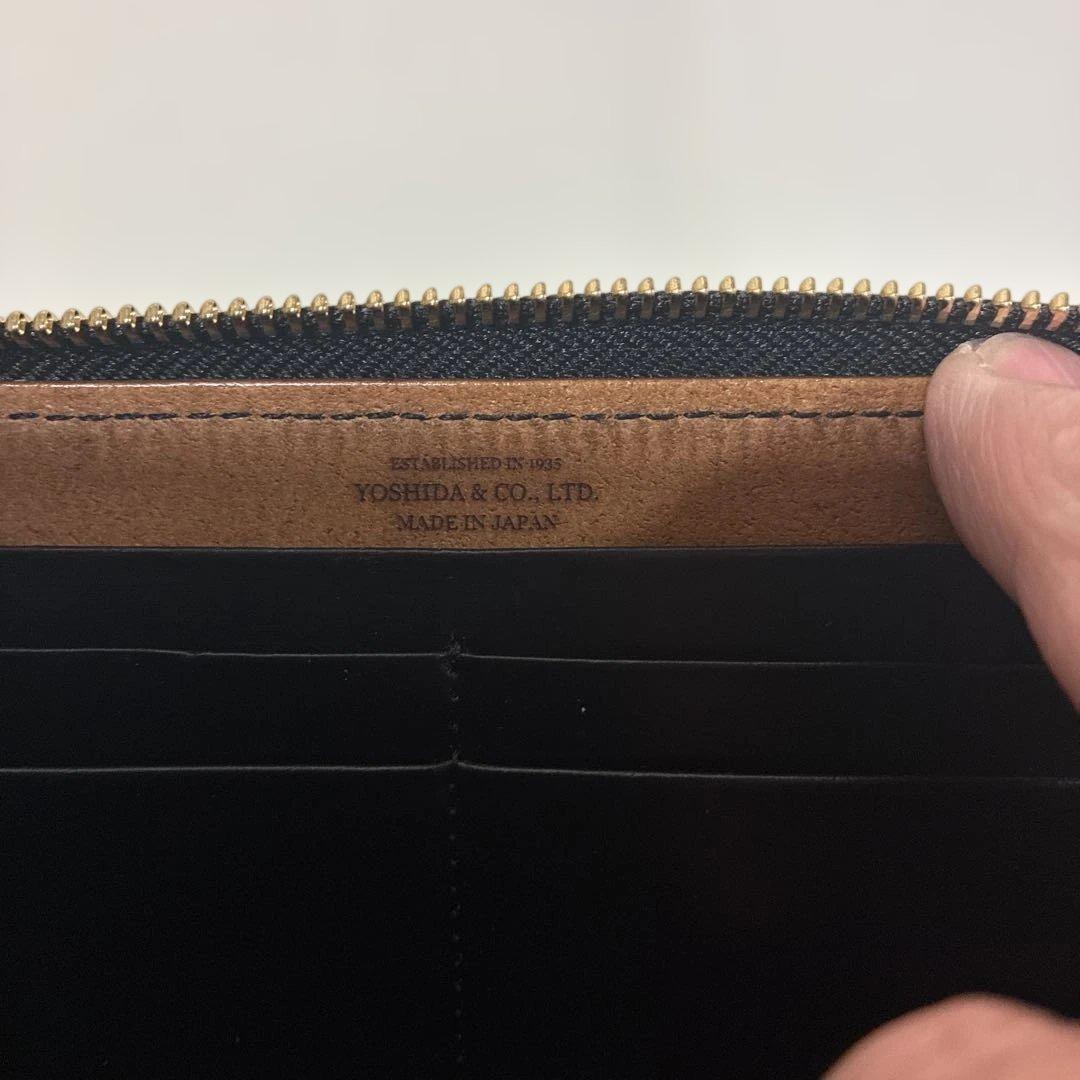 PORTER ブラック レザー 長財布
