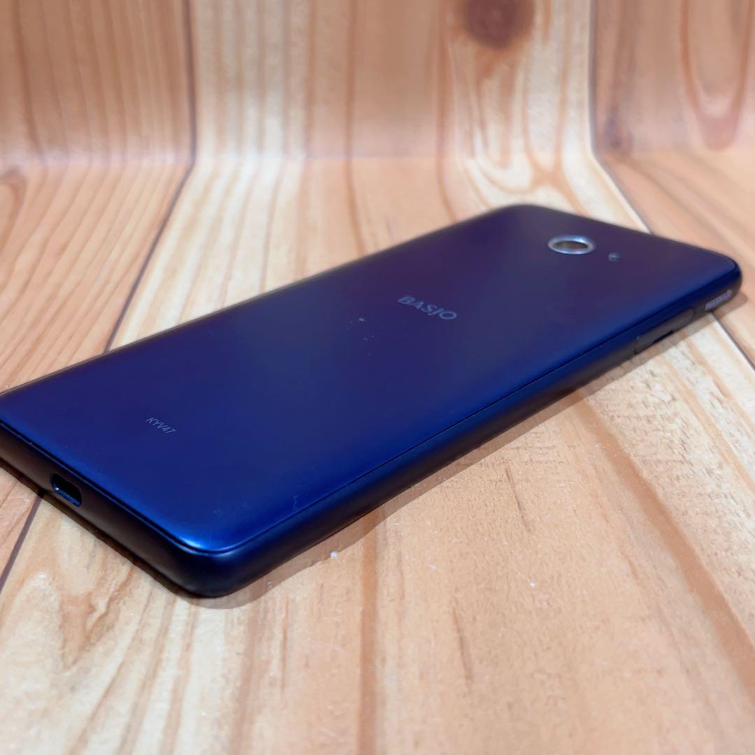 SIMフリー 本体 BASIO 4 KYV47 32 GB 107F ブルー