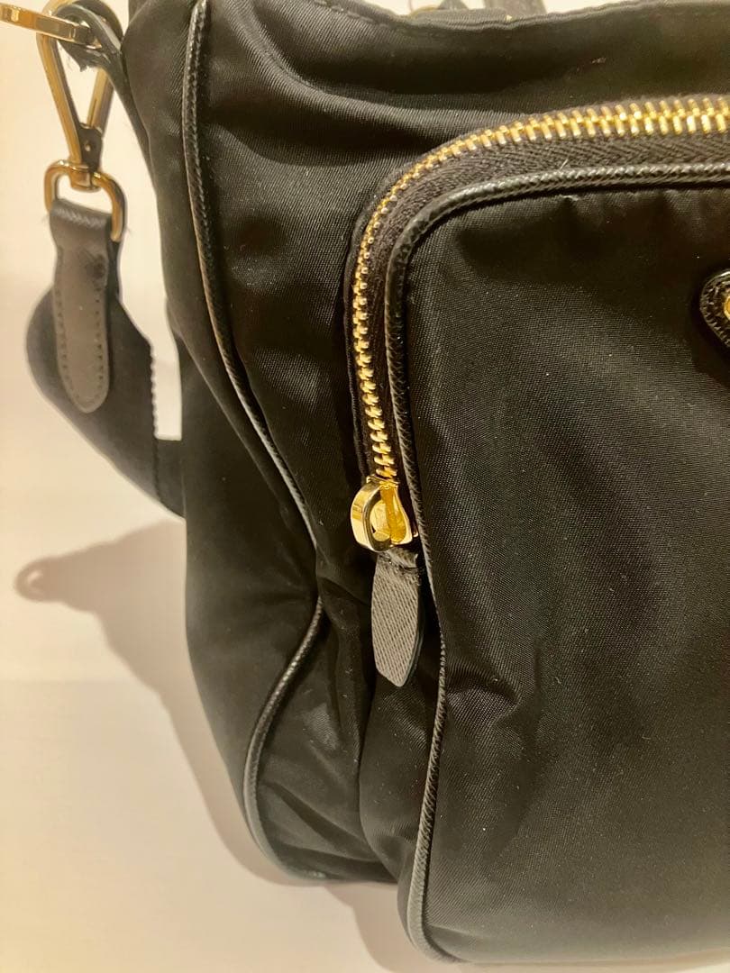 PRADA プラダ ハンドバッグ TESSUTO ※補修アリ、一部欠損