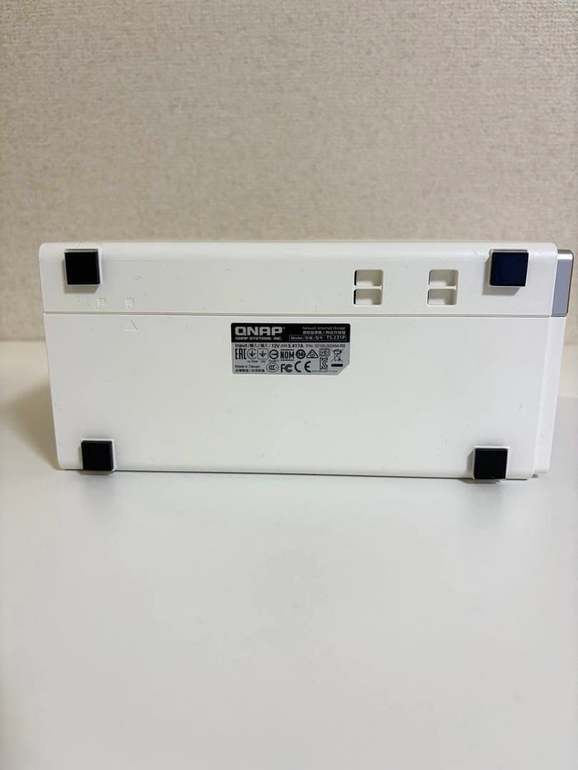 QNAP NAS TS-231P 付属品一式あり/ HDDなし