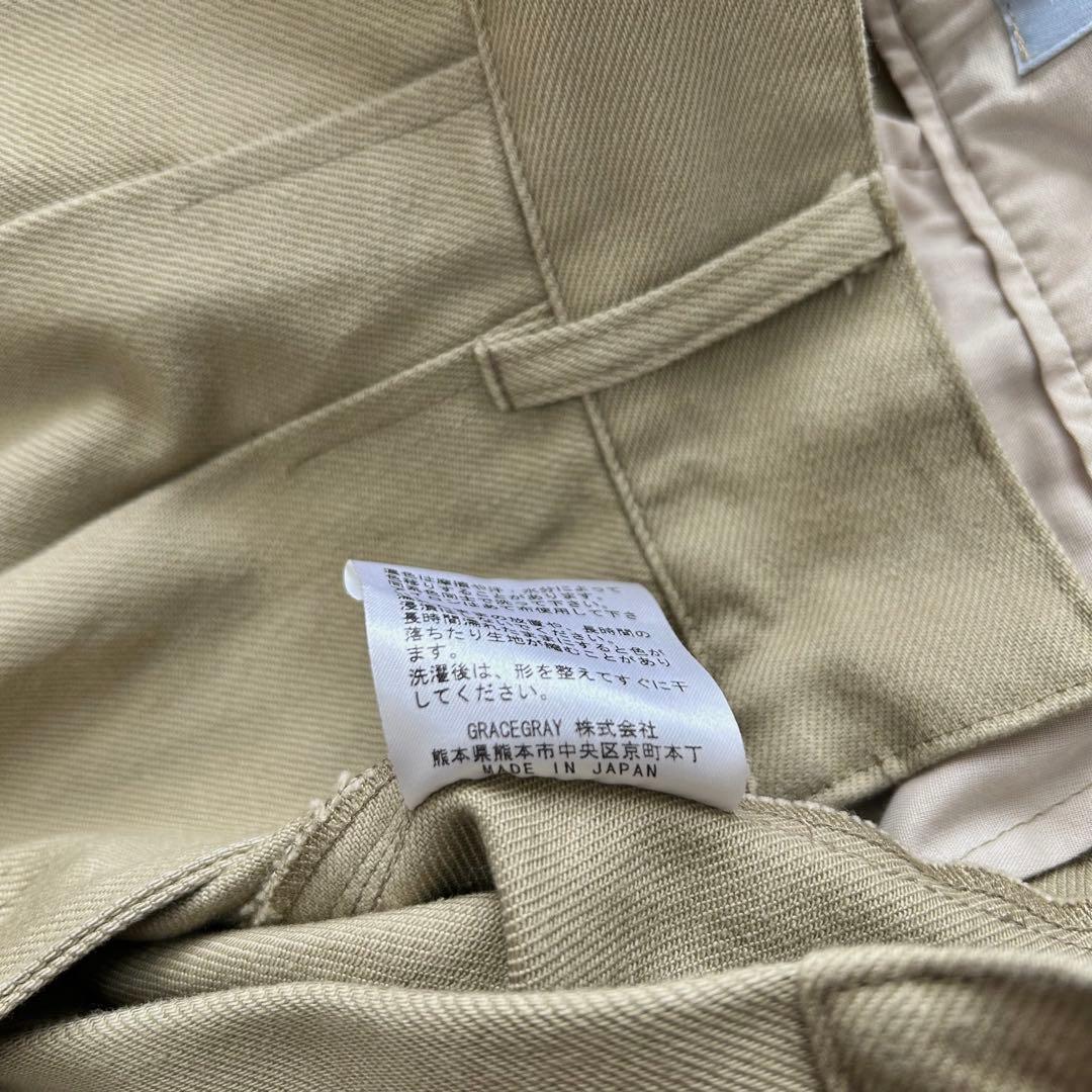 JULYNINE ジュライナイン タックチノ ワイドパンツ サイズM