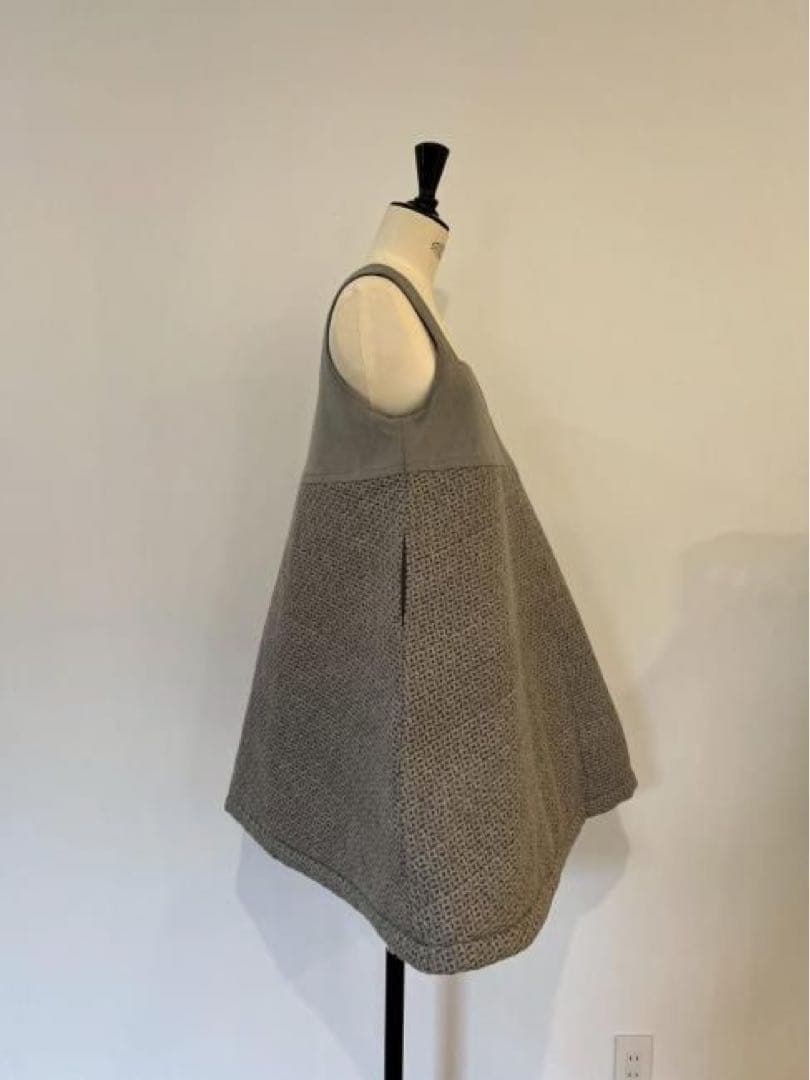 warmy tweed like Pandoro OP グレー