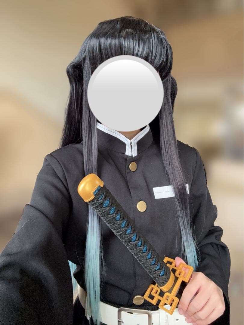 【最終値下げ】時透無一郎　コスプレ　ウィッグ