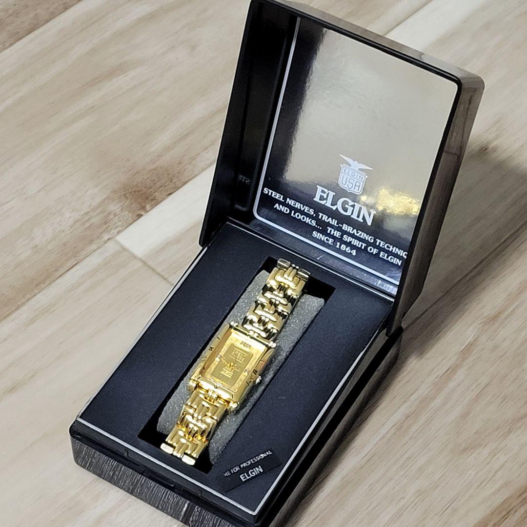 ELGIN エルジン ゴールド インゴット1g レディース時計