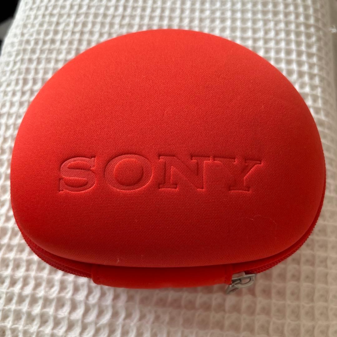 SONY ワイヤレスヘッドホン MDR-100ABN レッド 赤
