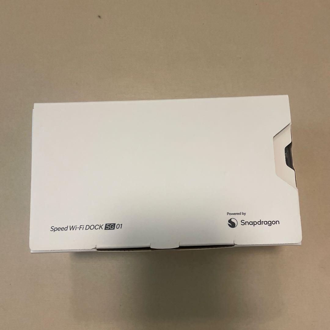 【新品・未使用】Speed Wi-Fi DOCK 5G 01