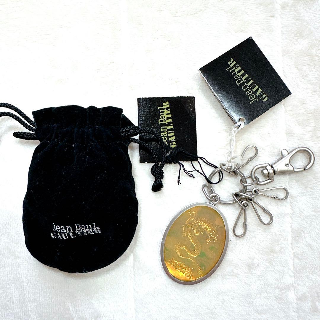 レア 新品未使用 ジャンポールゴルチエ ドラゴン キーホルダー キーリング