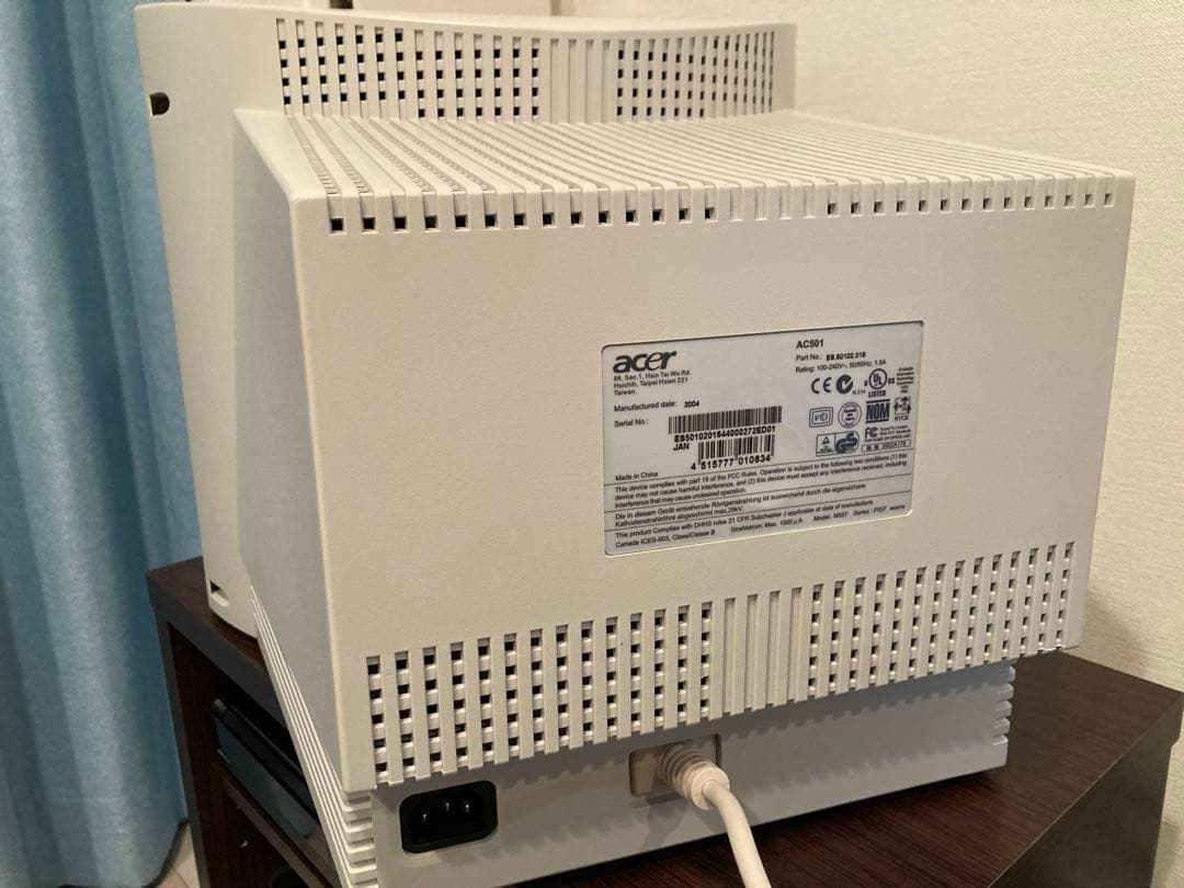 【新古品】Acer AC501 15インチ CRTモニター 元箱付 動作確認済