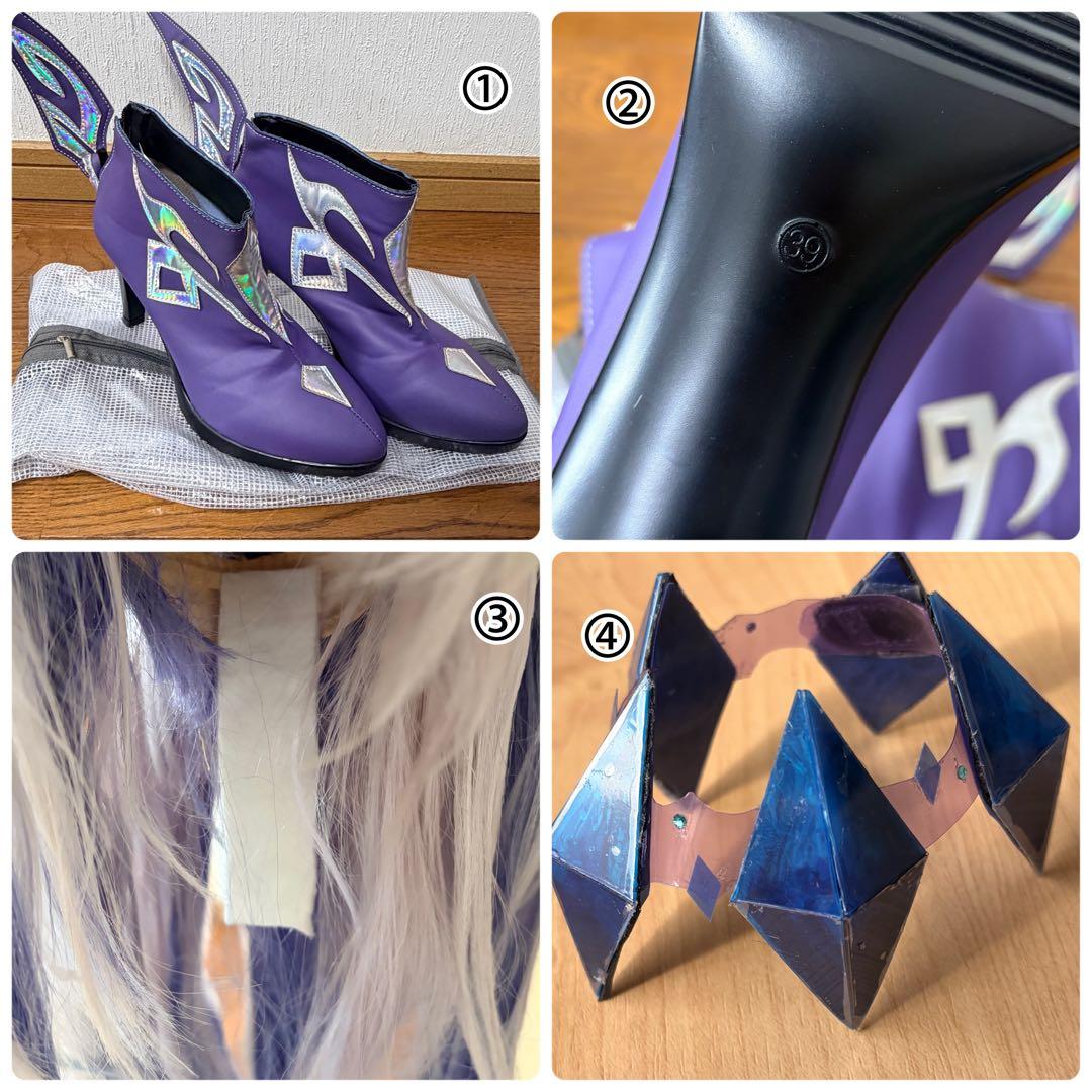 XL 原神 スカーク コスプレ衣装 フルセット