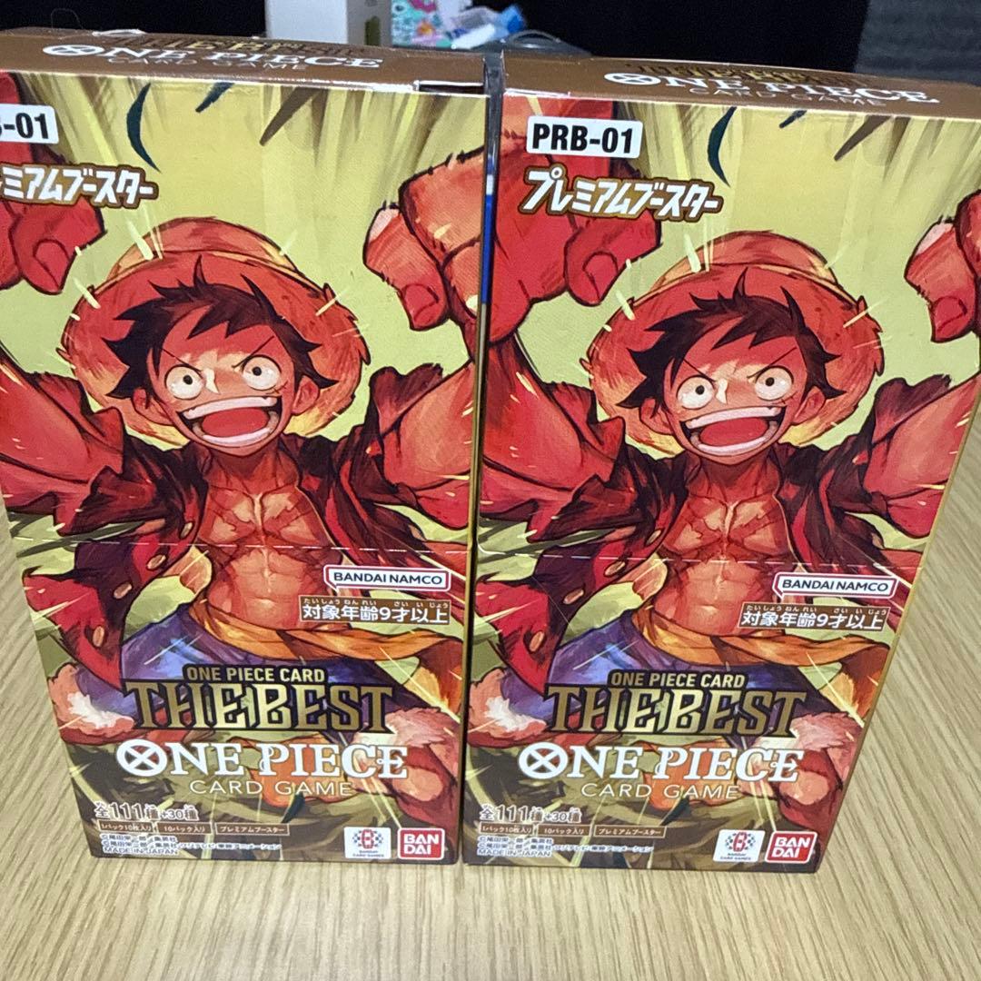 ワンピースカード THEBEST２ＢＯＸ