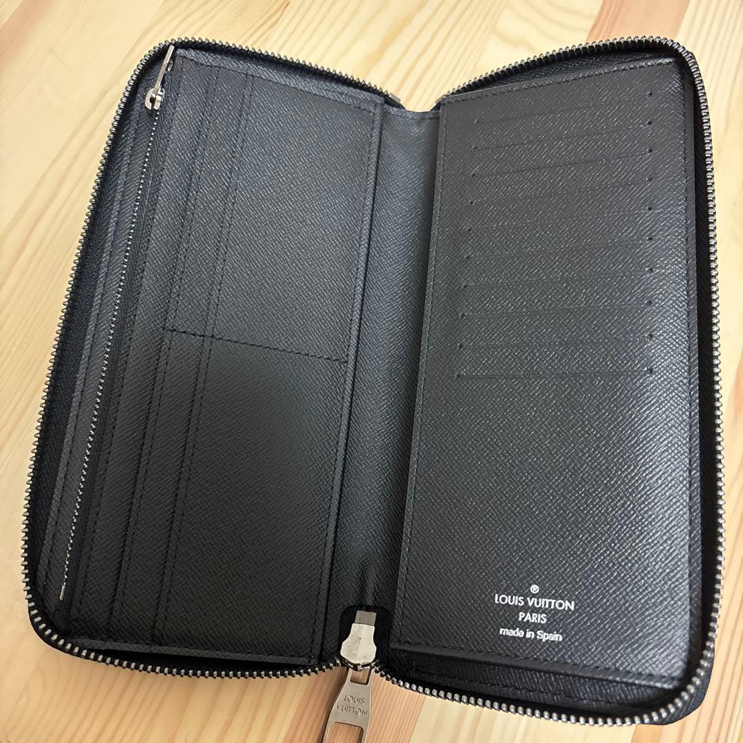 ルイヴィトン モノグラム エクリプス ヴェルティカル 長財布 ブラック