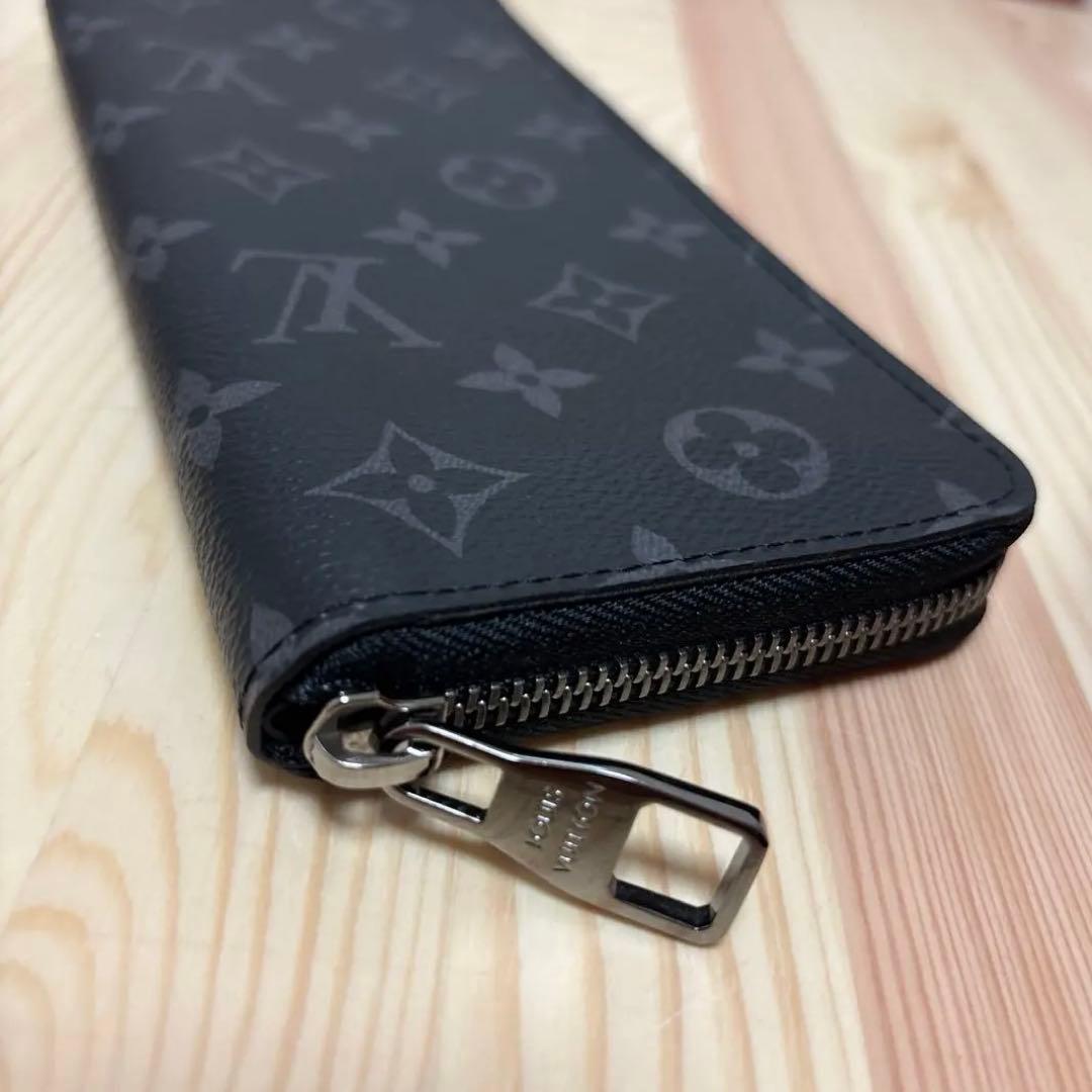 ルイヴィトン モノグラム エクリプス ヴェルティカル 長財布 ブラック