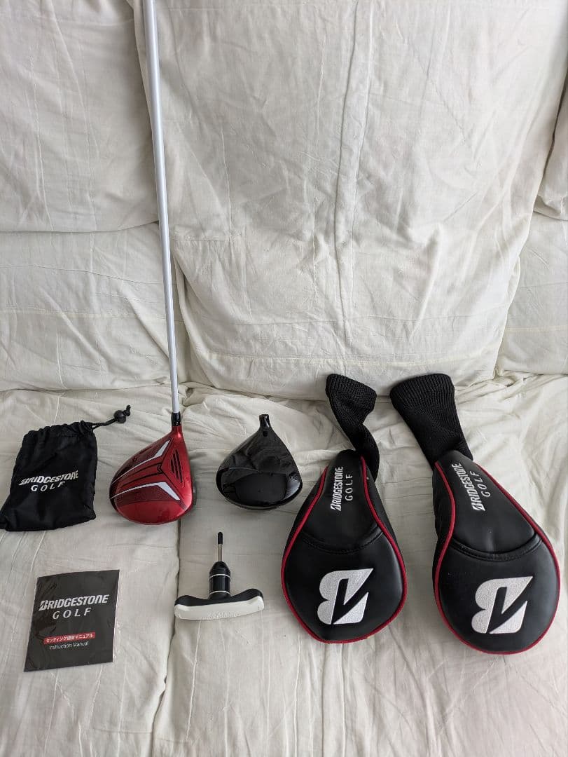 ブリヂストン　J815とJ715　1W9.5°　ドライバー　右利き　付属品多数