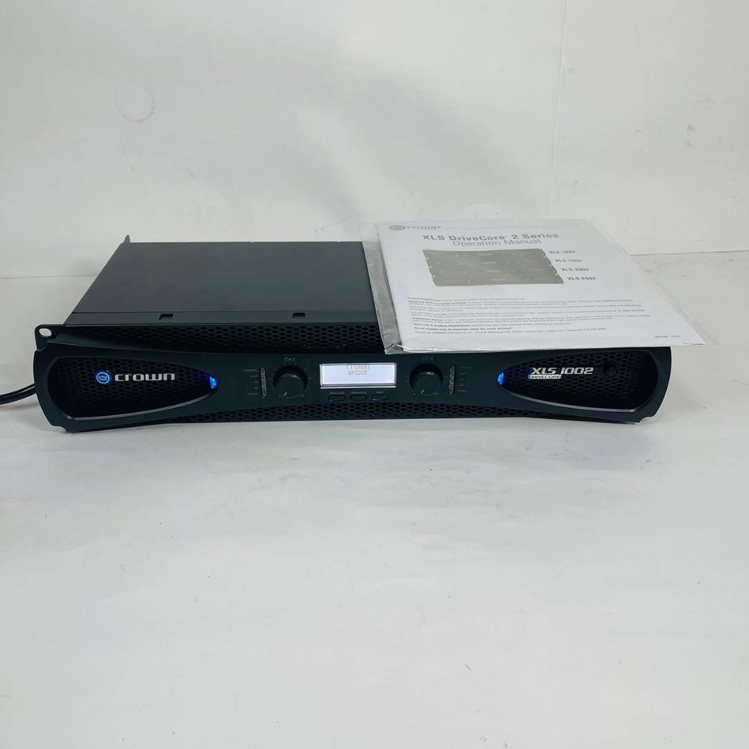 パワーアンプ CROWN XLS1002