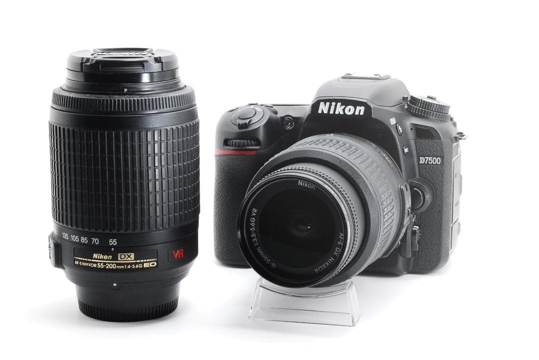 Nikon D7500 ダブルレンズセット VR付き 超高性能！