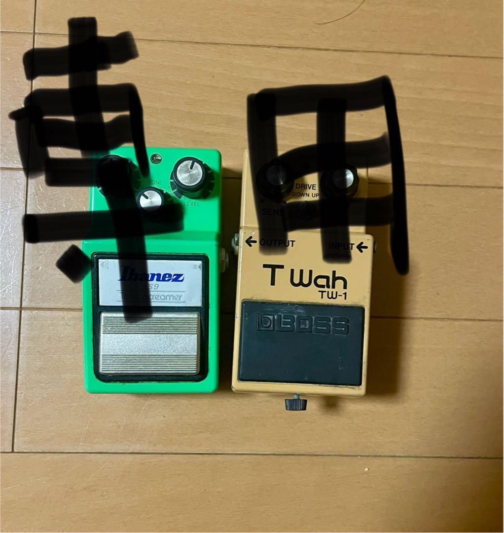 Ibanez TS9 & BOSS TW-1 エフェクターセット