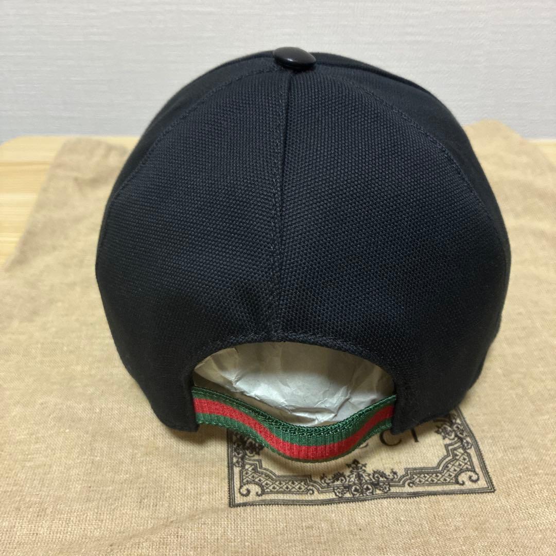 1234【美品・数回着用程度】GUCCI グッチ ベースボールキャップ L